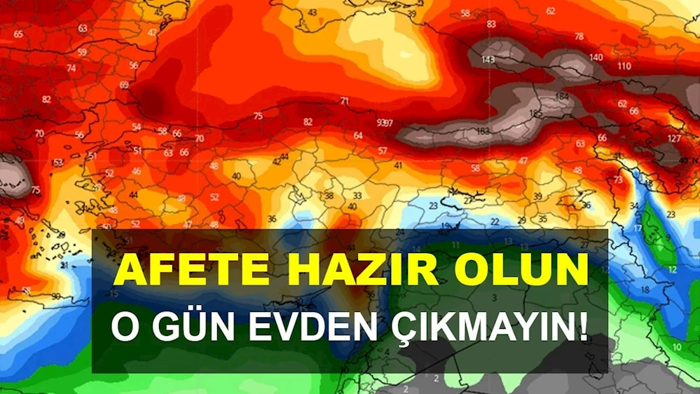 Dikkat Kasırga Geliyor! Adana ve Mersin