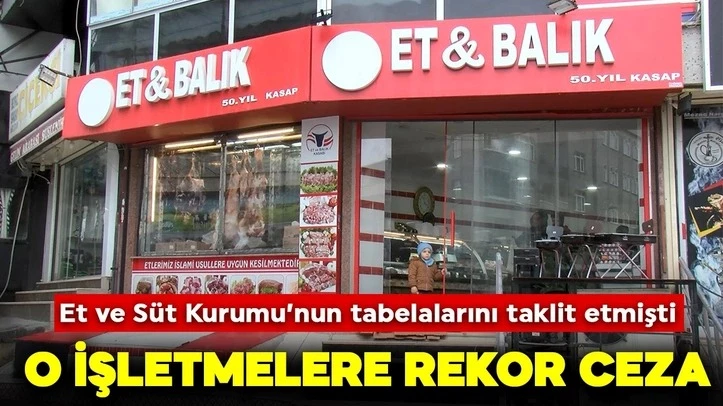 O işletmelere rekor ceza!