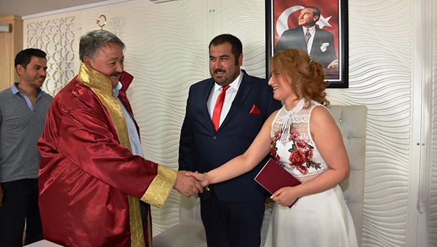 Başkan Boydak, ilk nikâhını kıydı