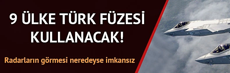 F-35’lere yerli füze damgası: SOM füzesi kullanılacak
