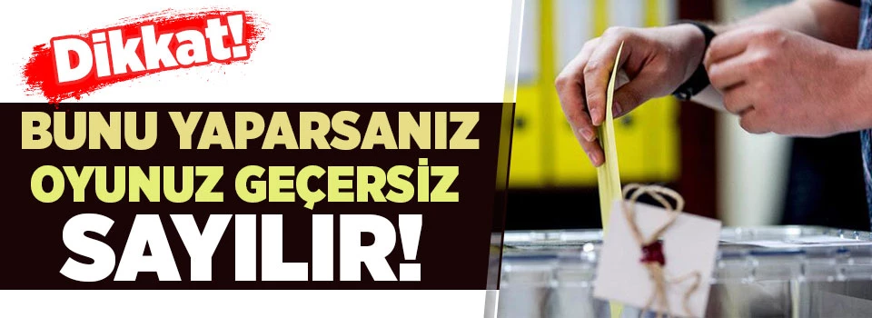 Seçmene seçim günü rehberi...