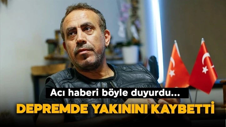 Haluk Levent depremde yakınını kaybetti!