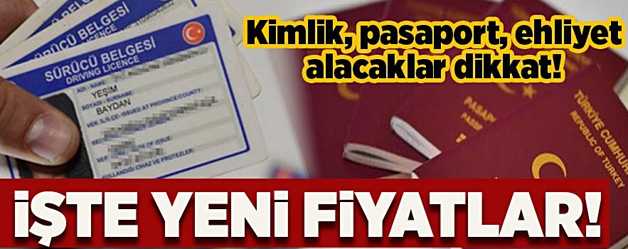 Değerli kağıt bedelleri açıklandı...