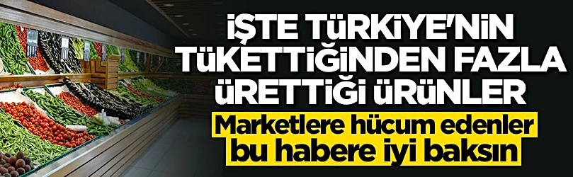 İşte Türkiye