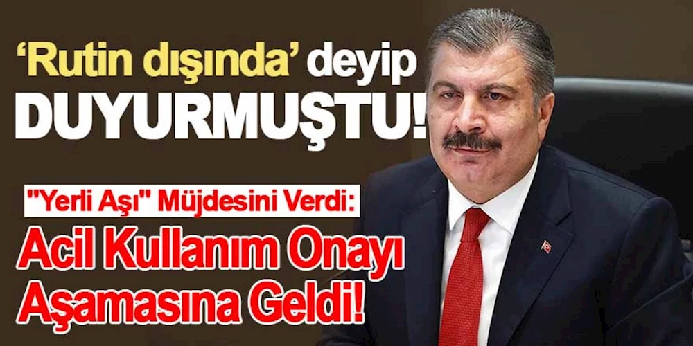 Yerli aşımız TURKOVAC