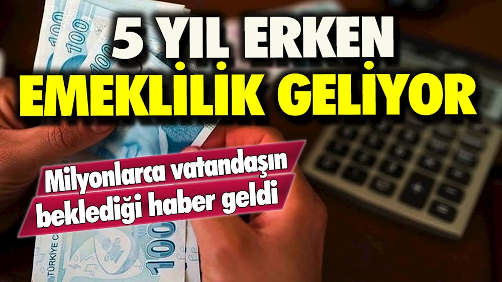 9000 gün olan prim şartı 7200 güne indirilecek