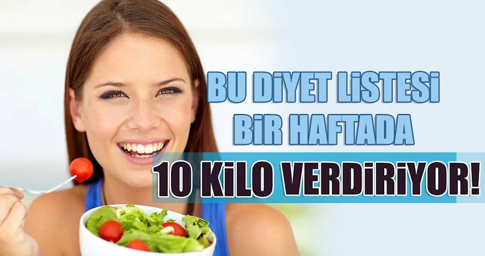1 Haftada 10 Kilo Verdiriyor...