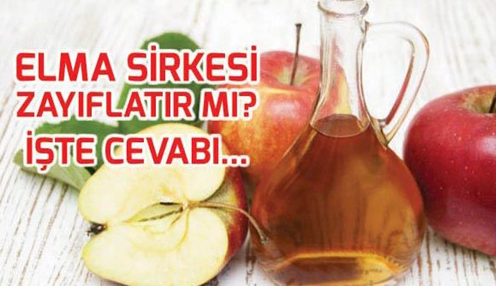 Elma sirkesi zayıflatıyor mu ?