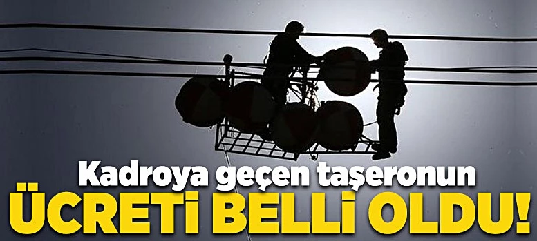 Taşeron işçinin ücret hesabı belli oldu