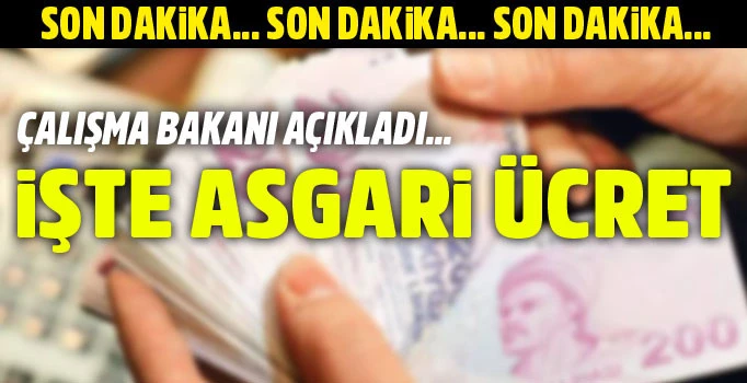 2018 Yılı Asgari Ücreti Belli Oldu: 1603 TL